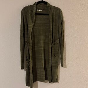 Maurices Olive Cardigan Sweater